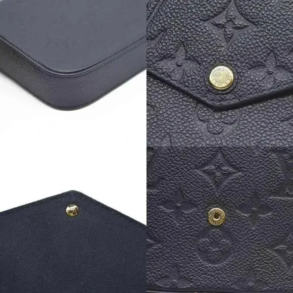 $1720 Louis Vuitton LV Monogram Pochette Félicie Black - Picture 4 of 15